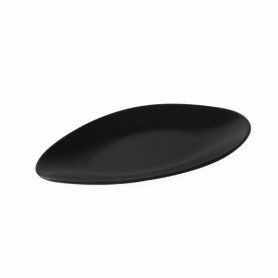 ERATO 조약돌 롱디쉬 접시 22.5cm (화이트, 블랙, 그레이)