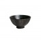 유포코리아 일제  도자기 블랙 공기 (일제-222) 밥그릇 / 도자기식기 / 도자기그릇 / 업소용그릇 / 공기그릇