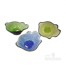 유포 CK-15,16 도자기 붕어 겨자색 종지, 붕어 녹색 종지 5인치 소스기 / 초장기 / 도자기그릇 / 업소용그릇 / 양념그릇