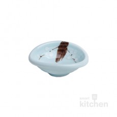 유포 CM-235 도자기 푸른 타원초장기 3.5인치 소스기 / 초장기 / 도자기그릇 / 업소용그릇 / 양념그릇