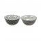 유포 도자기 블링-97,98 모노 공기(패턴,라인) 2종 택1 밥그릇 / 도자기식기 / 도자기그릇 / 업소용그릇 / 공기그릇