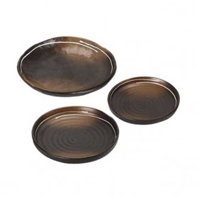 유포 도자기 BW-022,023,029 원형찬기 3종 택1 반찬그릇 도자기그릇 업소용그릇 반찬기 업소용식기 심플그릇