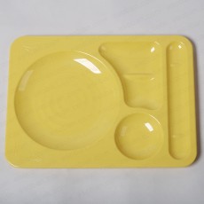 IOS-국산멜라민-양식식판 3호(노랑)
