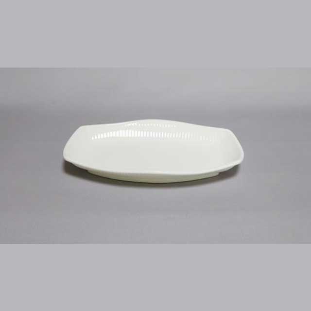 에릭스 백지수타원 접시 [1~4] 타원접시 도자기그릇 도자기접시