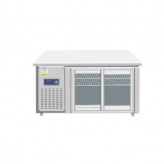 레인보우 글라스형 냉동,냉장겸용 테이블 2DOOR (W1500*D700*H800) (유리 미닫이문 자당 2만원 추가) 가격문의
