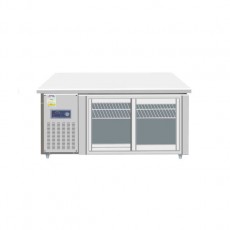 레인보우 글라스형 냉동,냉장겸용 테이블 2DDOR (W1800*D700*H800) (유리 미닫이문 자당 2만원 추가) 가격문의