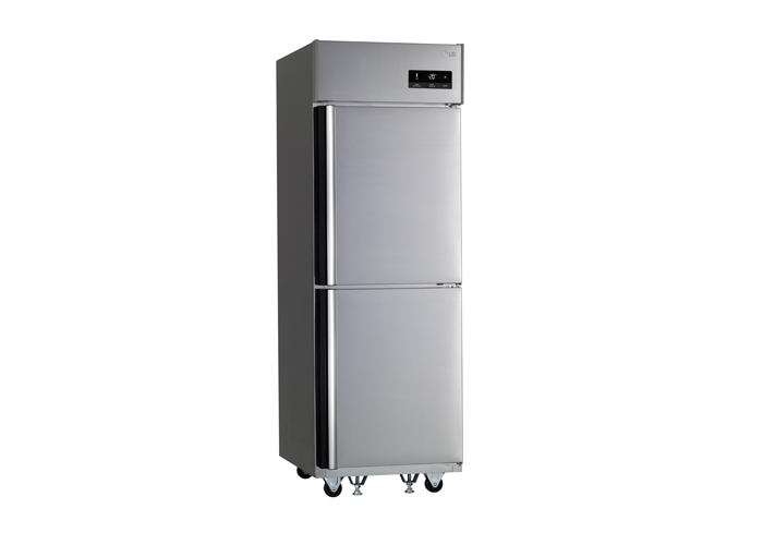LG 업소용 일체형 냉동고25BOX(500ℓ급)C053AF스텐 냉동2칸 가격문의