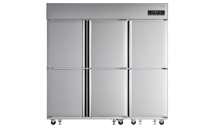LG 업소용 일체형 냉장고65BOX(1610ℓ급)C170LDZB 스텐 냉장4칸 냉동2칸 가격문의